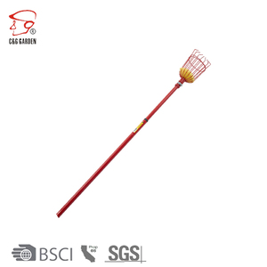 フルーツピッカーツールアルミ高高度フルーツピッカーピッキングツールバスケットとポール付き組み立てやすい - Product Image 4