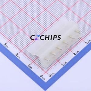 HC-5.08-6A Wire-to-Board Pin Header Through hole Component (THT),P=5.08mm Connector 1x6P 5.08mm Through Hole CH - Product Image 2