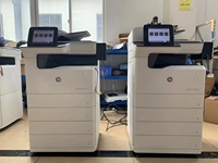 Mesin Printer Inkjet Multifungsi Rekondisi untuk HP E77650 E77660 A3 Warna PHOTOCOPIER DENGAN SISTEM ISI ULANG TINTA CISS