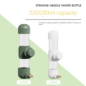 Automatic Plastic <strong>Large</strong> <strong>Bird</strong> <strong>Feeder</strong> with Firing Needle for Parrots-Vertical &amp; Horizontal Design Drinking &amp; Eating - Product Image 6