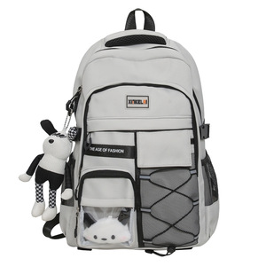 New Large-Capacity Student Bag Travel <b>Backpack</b> Strong and Durable Primary and Secondary <b>School</b> Students Burden-Reducing <b>Backpack</b> - Product Image 5