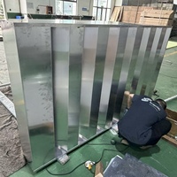 Barrière acoustique carrée certifiée AMCA pour tours de refroidissement, chambres de générateurs BESS et systèmes CVC, conforme ASTM E90