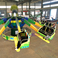 Manège à sensations fortes 36P : Machine à sauts rotative pour enfants et adultes