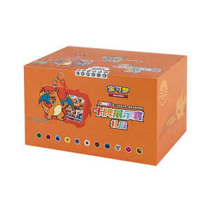 Set Oficial de Exhibición de Cartas Coleccionables PTCG Vol. 1 2 3 con Caja de Regalo Incluida - Popular Juego de Pokémon Charizard, Gengar y Eevee para Viajar - Product Image 2