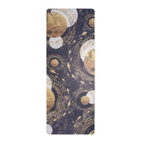 Tapete de Yoga Multicolor de PU y Caucho Natural Antideslizante para Pilates y Gimnasio, Venta al Por Mayor de Fábrica, Fabricante, Proveedor a Granel