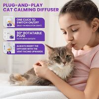 Diffuseur apaisant OEM en plastique aux phéromones de catnip pour chats 48ml – Soulagement du stress et de l'anxiété