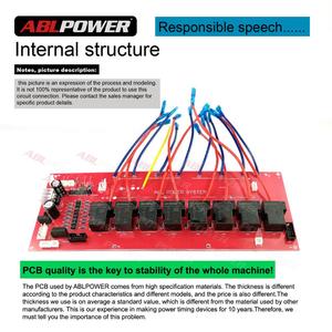 Caixa Sequência Alta Potência Sistema Som Equipamentos DJ Sequenciador Fonte Alimentação 8 Canais - Product Image 3