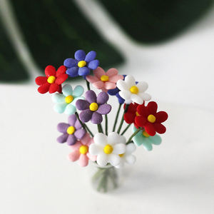 Miniatures de nourriture, de boissons et de fleurs pour accessoires de maison de poupé<span class=keywords><strong>e</strong></span>, <span class=keywords><strong>mini</strong></span>-meubles, outils de maison, ornements de bureau - Product Image 3