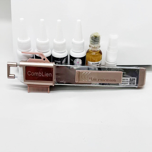Kit d'extension capillaire professionnel en cheveux humains de haute qualité avec peigne de précision pour la réduction des dommages et la perte de cheveux - Product Image 6