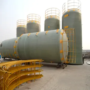 FRP GRP Fiberglass 100000 Liter HCL storage tank