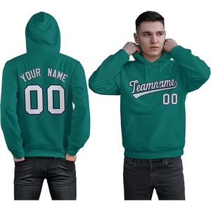 เสื้อฮู้ดดี้สั่งทำพิเศษ ปักชื่อและหมายเลขได้  แบบยูนิเซ็กส์สำหรับผู้ใหญ่  เสื้อสเวตเชิ้ตลำลองมีกระเป๋า  ผ้าเฟรนช์เทอร์รี่ 300 กรัม ระบายอากาศได้ดี - Product Image 1
