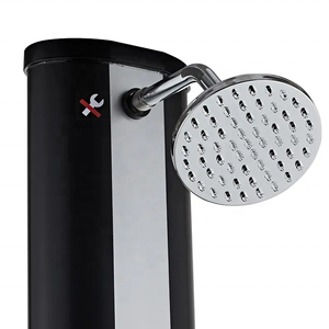 KANGRUN 2024 <span class=keywords><strong>design</strong></span> ovale couleur argent 40L <span class=keywords><strong>piscine</strong></span> de jardin <span class=keywords><strong>douche</strong></span> extérieure <span class=keywords><strong>solaire</strong></span> ensoleillée pour <span class=keywords><strong>piscine</strong></span> et jardin - Product Image 2