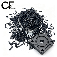 Granulés de Nylon 66 Conducteurs Antistatiques PA66 LCF30 Renforcés de Fibres de Carbone Longues, Haute Résistance à l'Usure pour Jambes de Robot Quadrupède