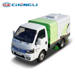 Camion balayeuse électrique Dongfeng Huashen 4,5t 4×2 avec batterie BYD de 56 kWh et charge rapide en 0,5 heure pour le balayage routier - Product Image 6