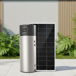 <span class=keywords><strong>Calentador</strong></span> de Agua con Bomba de Calor Todo en Uno de 200L, R32, Control por WiFi, Certificado <span class=keywords><strong>Eco</strong></span> EU ERP, Intercambiador de Calor de Titanio, Paneles Solares para Exteriores, Hoteles - Product Image 1