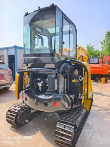 Mini-excavatrice compacte Komatsu PC35MR d'occasion, type chenille, équipement de construction hydraulique d'origine japonaise pour l'exportation - Product Image 3