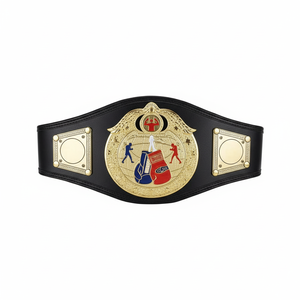 Cinturón personalizado profesional Heavy Big Metal cuero Lucha Libre boxeo artes marciales Campeonato 2024 - Product Image 1