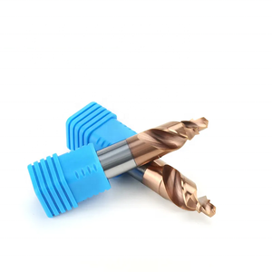 Titanium Aluminum Nitride Coated High Precision Carbide Step <strong>End</strong> <strong>Mill</strong> For Woodworking Customizable Helix Angle Cutting Direction - Product Image 1