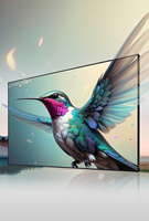 Écran ALR de 135 pouces, écran de projection à cadre fixe à ultra courte focale, écran anti-reflets pour projecteur UST 4K