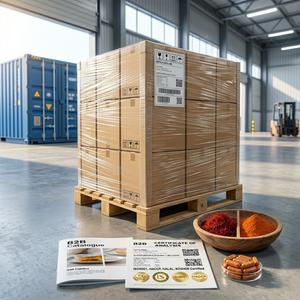 Azafrán en Polvo Premium para Aplicaciones Alimentarias, Farmacéuticas y Cosméticas, 100% Puro, Certificado ISO, Especia Kesar a Granel - Product Image 3