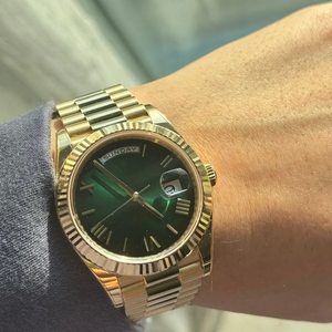 Montre automatique mécanique de plongée de luxe avec logo personnalisé, cadran 41MM, mouvement 904L 3255, fonction de stockage du temps, cadeau idéal - Product Image 3