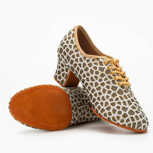 Zapatillas de deporte de baile latino moderno para mujer Zapatos de entrenamiento cómodos de 5cm con suela de gamuza - Product Image 6