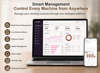 Distributeur automatique de café intelligent TCN, distributeur automatique de boissons avec paiement sans argent liquide pour les bureaux et la vente au détail