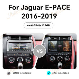 เครื่องรับสัญญาณวิทยุรถยนต์13.0แอนดรอยด์สำห<span class=keywords><strong>รับ</strong></span> E-PACE จากัวร์เครื่องเล่นมัลติมีเดีย2016-2019เครื่องเล่นวิดีโอสเตอริโอจีพีเอสอัตโนมัติ - Product Image 2