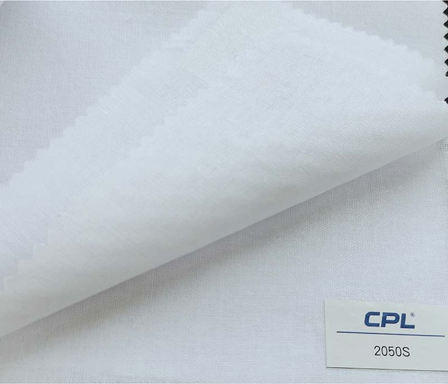 HIgh Quality 80gsm Fusing Fabric Woven Adhesive Interlining for Suits Coats Garments