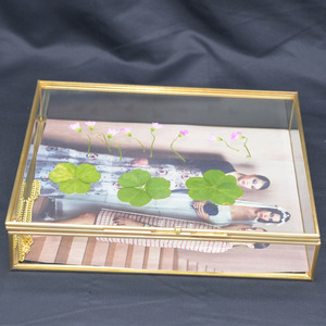 Chất Lượng Tốt Bản Lề Trang Trí Màu Đen Rose Brass Vàng Hình Ảnh Hình Ảnh Hộp Bóng Hai Mặt Khô Khung Bán Buôn 10x10 8*10 - Product Image 1