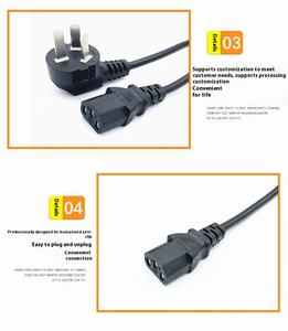 Prise informatique japonaise industrielle à trois broches avec 3 prises AC 10A, matériaux PVC et cuivre, marque JINTING - Product Image 6