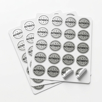 Etiqueta Adhesiva Personalizada con Logotipo Impreso, Ecológica, de PVC, Resistente al Agua, a los Rayos UV y a los Arañazos, Reutilizable, en Rollo
