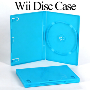 กล่องใส่แผ่นเกม Wii แบบเปล่า SUNSHING ขนาด 14 มม. สำหรับใส่แผ่นเดี่ยว CD/DVD กล่องเก็บแผ่นวิดีโอเกม กล่องเปลี่ยนทดแทนสำหรับ Nintendo Wii U - Product Image 1