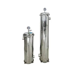 stainless steel security cartridge bag micro-filter water treatment machines ro water filter