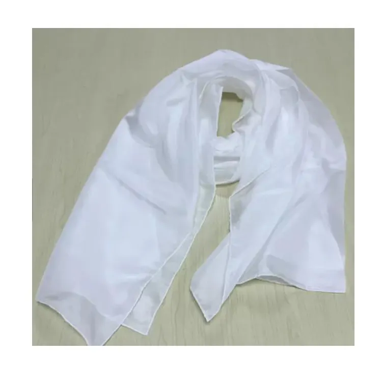 8mm White Habotai Silk Scarf for Dyeing