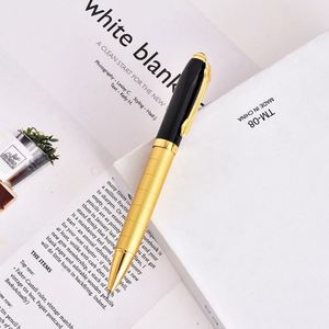 Stylo bille métallique professionnel à mécanisme rotatif 1,0 mm, personnalisable avec logo, cadeau, noir, séchage rapide, impression UV, stylo de signature - Product Image 2