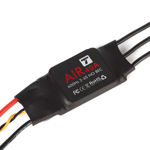 T-MOTOR <span class=keywords><strong>AIR</strong></span> 40A <span class=keywords><strong>2</strong></span>-6S 600HZ NO BEC Moteur ESC BLDC à faible tension stable en métal compatible FPV pour drone <span class=keywords><strong>Mavic</strong></span> Mini modèle RC - Product Image 4