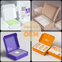 Cajas de Regalo Ecológicas de Papel Kraft con Cierre Magnético, Personalizables, con Ventana, para Perfumes Masculinos, en Cuatro Colores, Más Vendidas