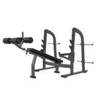 Fournisseurs d'équipements de fitness : Machine à poids libre robuste pour salle de sport, banc inclinable avec support de sécurité