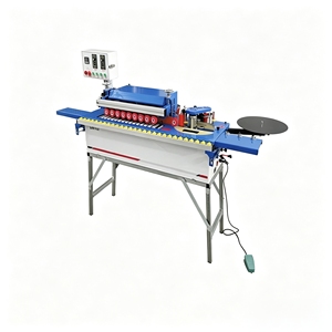 Machine de bordage automatique haute vitesse avec coupe de têtes et de queues pour le mobilier - Product Image 1
