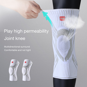 Nieuw Ontwerp Sport Kniesteun Stabilisator Gym Kniebrace Voor Pijnverlichting Van Atleten One-Size-Fits-All Medisch Voor Kruipen - Product Image 2