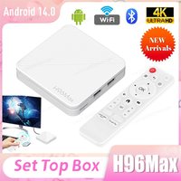 Precio al por Mayor para H96 MAX H313 4K Streaming Wifi 6 Internet Super Box Versión Premium Smart Android Decodificador de 14 Pulgadas