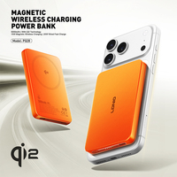 LDNIO PQ28(Qi2) Powerbank sans fil certifié Qi2 5000mAh avec logo personnalisé pour les agents mondiaux, directement de l'usine