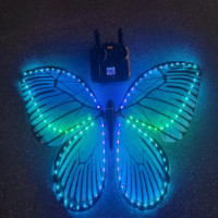 Drone papillon télécommandé haut de gamme JIN PENG 2.4G, avec lumières LED RVB, spécialement conçu pour les spectacles de mariage