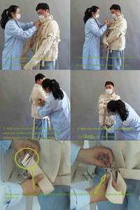 <span class=keywords><strong>Camisa</strong></span> <span class=keywords><strong>de</strong></span> <span class=keywords><strong>fuerza</strong></span> con hebilla metálica, ropa protectora, extremidades superiores fijas, tobilleras, soportes, ataduras, <span class=keywords><strong>camisa</strong></span> <span class=keywords><strong>de</strong></span> <span class=keywords><strong>fuerza</strong></span> médica - Product Image 6