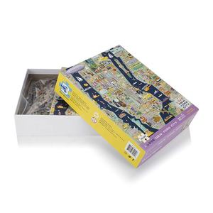 Puzzle en papier personnalisé, <span class=keywords><strong>carte</strong></span> <span class=keywords><strong>du</strong></span> <span class=keywords><strong>monde</strong></span> pour enfants, pièces - Product Image 3