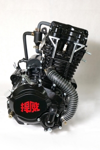 Motor de un solo cilindro refrigerado por aire 110cc 150cc 125cc arranque eléctrico montaje de motor de motocicleta automático - Product Image 3