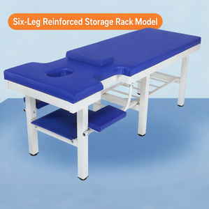 Heavy Duty 6-Leg Reinforced Massage Bed <b>Portable</b> Spa Therapy <b>Table</b> for Home Beauty Salon Clinic - Product Image 4