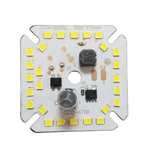 Giá thấp bán buôn LED Nhôm điện áp cao bảng ánh sáng PCB bảng mạch in bảng vuông