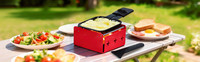 Grille à raclette en métal pour faire fondre le fromage, pour la maison et les pique-niques, durable et facile à nettoyer, compatible gaz et induction